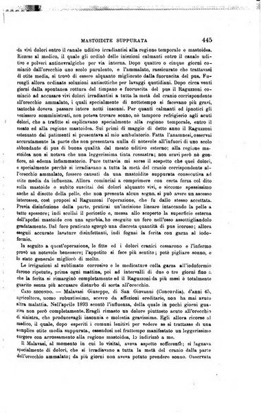 Il morgagni giornale indirizzato al progresso della medicina. Parte 1., Archivio o Memorie originali