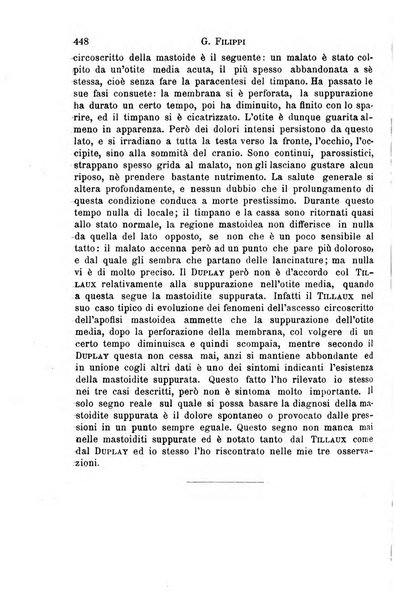 Il morgagni giornale indirizzato al progresso della medicina. Parte 1., Archivio o Memorie originali