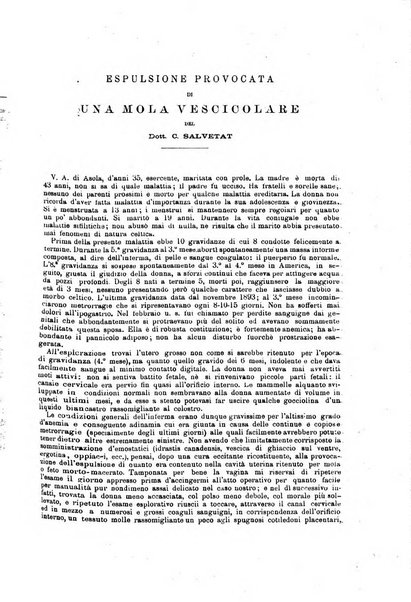 Il morgagni giornale indirizzato al progresso della medicina. Parte 1., Archivio o Memorie originali