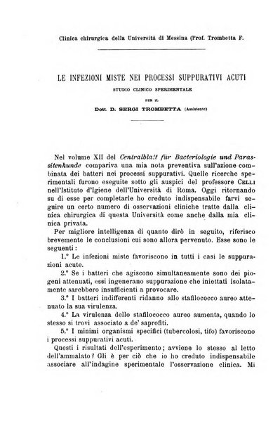 Il morgagni giornale indirizzato al progresso della medicina. Parte 1., Archivio o Memorie originali