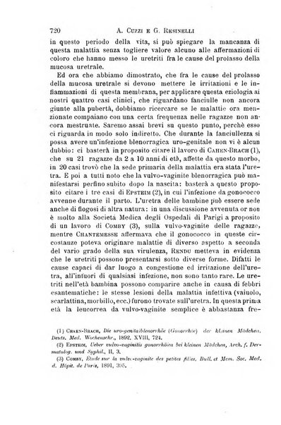 Il morgagni giornale indirizzato al progresso della medicina. Parte 1., Archivio o Memorie originali