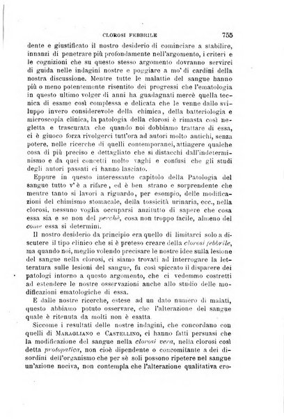 Il morgagni giornale indirizzato al progresso della medicina. Parte 1., Archivio o Memorie originali