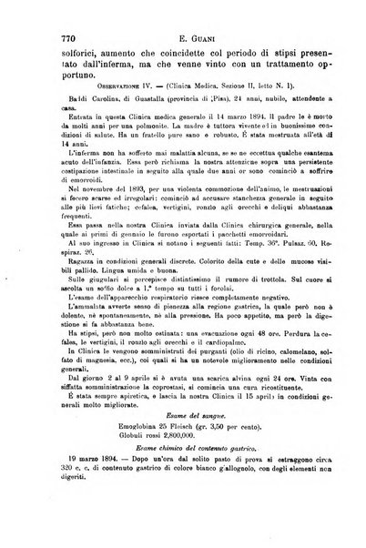 Il morgagni giornale indirizzato al progresso della medicina. Parte 1., Archivio o Memorie originali