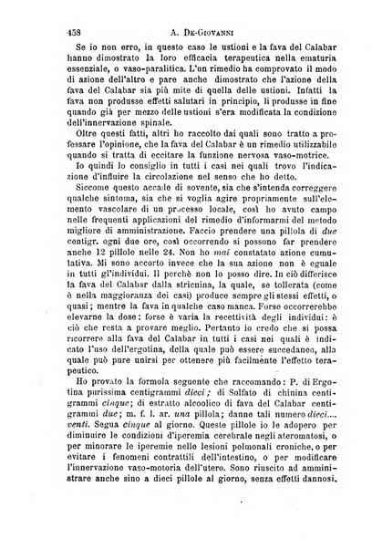 Il morgagni giornale indirizzato al progresso della medicina. Parte 1., Archivio o Memorie originali