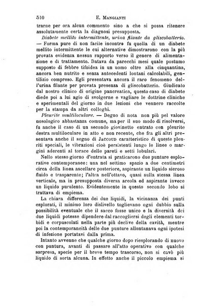 Il morgagni giornale indirizzato al progresso della medicina. Parte 1., Archivio o Memorie originali