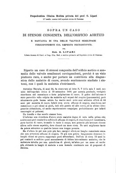 Il morgagni giornale indirizzato al progresso della medicina. Parte 1., Archivio o Memorie originali