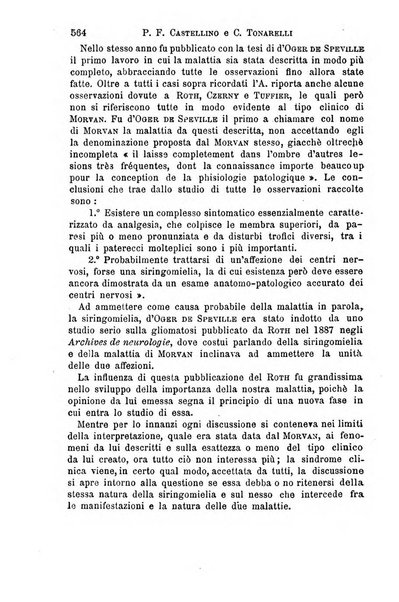 Il morgagni giornale indirizzato al progresso della medicina. Parte 1., Archivio o Memorie originali