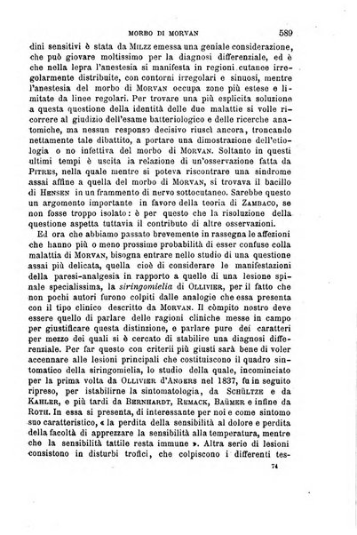 Il morgagni giornale indirizzato al progresso della medicina. Parte 1., Archivio o Memorie originali