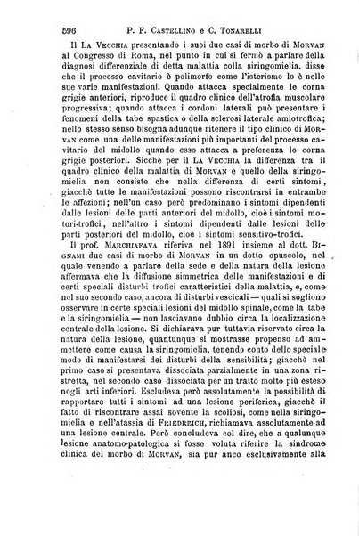 Il morgagni giornale indirizzato al progresso della medicina. Parte 1., Archivio o Memorie originali