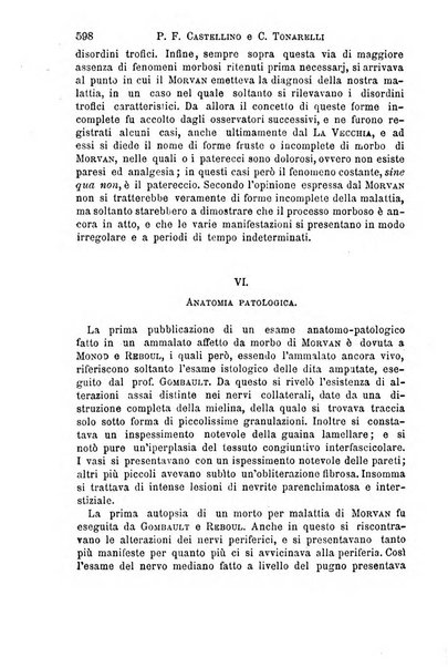 Il morgagni giornale indirizzato al progresso della medicina. Parte 1., Archivio o Memorie originali