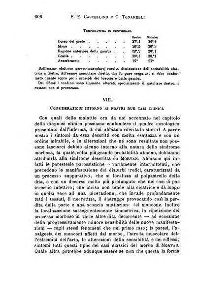 Il morgagni giornale indirizzato al progresso della medicina. Parte 1., Archivio o Memorie originali