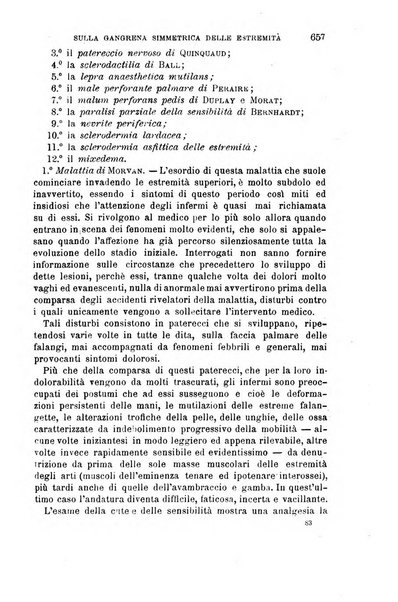 Il morgagni giornale indirizzato al progresso della medicina. Parte 1., Archivio o Memorie originali