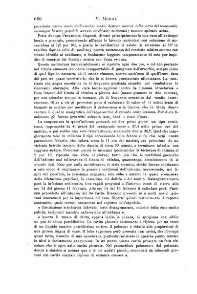 Il morgagni giornale indirizzato al progresso della medicina. Parte 1., Archivio o Memorie originali