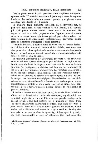 Il morgagni giornale indirizzato al progresso della medicina. Parte 1., Archivio o Memorie originali