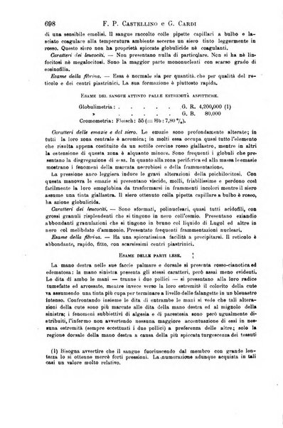 Il morgagni giornale indirizzato al progresso della medicina. Parte 1., Archivio o Memorie originali