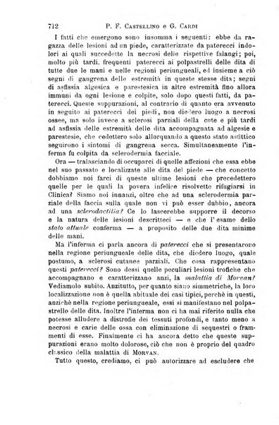 Il morgagni giornale indirizzato al progresso della medicina. Parte 1., Archivio o Memorie originali