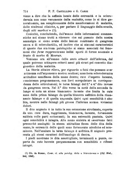 Il morgagni giornale indirizzato al progresso della medicina. Parte 1., Archivio o Memorie originali