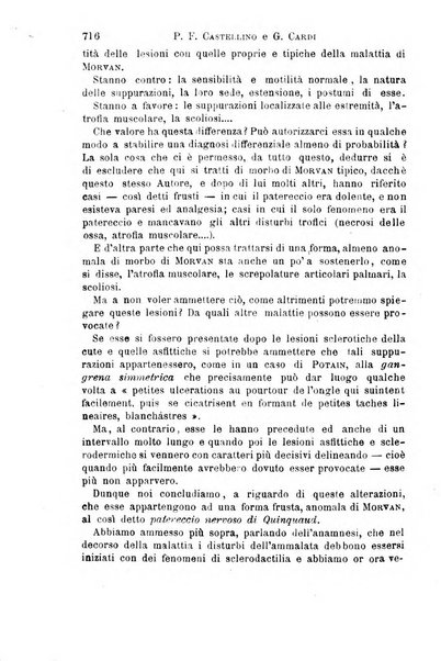 Il morgagni giornale indirizzato al progresso della medicina. Parte 1., Archivio o Memorie originali