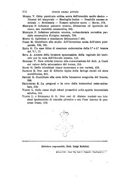 Il morgagni giornale indirizzato al progresso della medicina. Parte 1., Archivio o Memorie originali