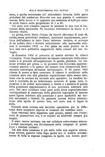 Il morgagni giornale indirizzato al progresso della medicina. Parte 1., Archivio o Memorie originali