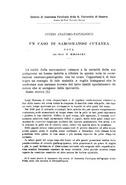 Il morgagni giornale indirizzato al progresso della medicina. Parte 1., Archivio o Memorie originali