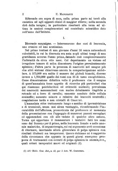 Il morgagni giornale indirizzato al progresso della medicina. Parte 1., Archivio o Memorie originali