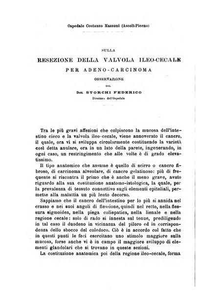 Il morgagni giornale indirizzato al progresso della medicina. Parte 1., Archivio o Memorie originali