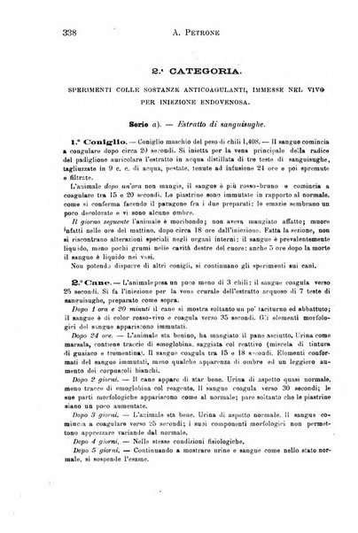 Il morgagni giornale indirizzato al progresso della medicina. Parte 1., Archivio o Memorie originali