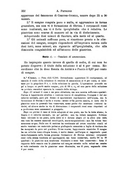 Il morgagni giornale indirizzato al progresso della medicina. Parte 1., Archivio o Memorie originali