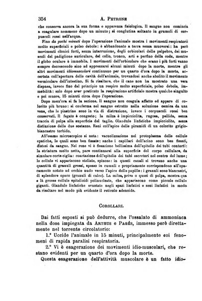 Il morgagni giornale indirizzato al progresso della medicina. Parte 1., Archivio o Memorie originali