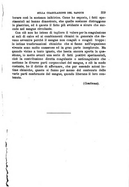 Il morgagni giornale indirizzato al progresso della medicina. Parte 1., Archivio o Memorie originali