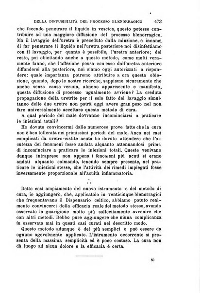 Il morgagni giornale indirizzato al progresso della medicina. Parte 1., Archivio o Memorie originali