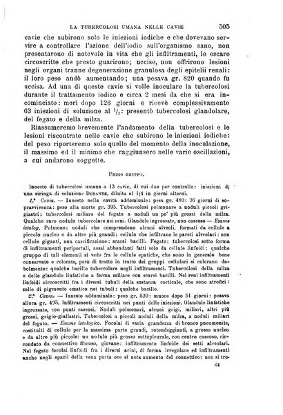 Il morgagni giornale indirizzato al progresso della medicina. Parte 1., Archivio o Memorie originali