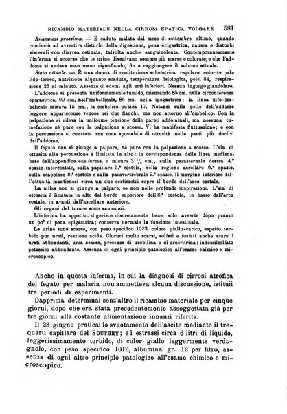 Il morgagni giornale indirizzato al progresso della medicina. Parte 1., Archivio o Memorie originali