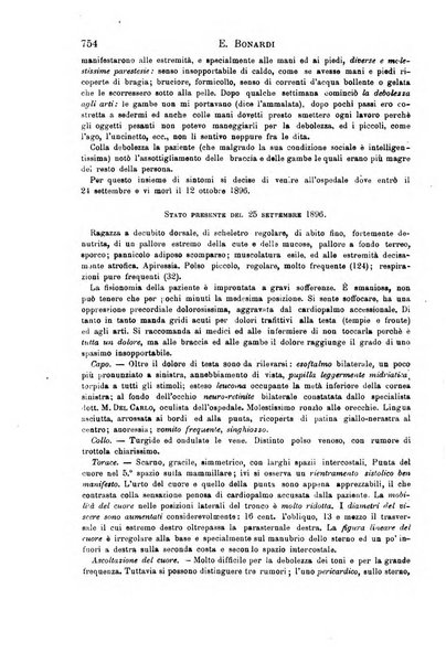 Il morgagni giornale indirizzato al progresso della medicina. Parte 1., Archivio o Memorie originali