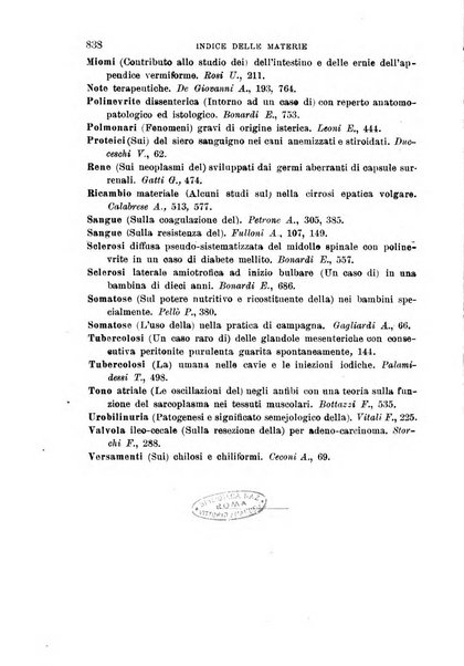 Il morgagni giornale indirizzato al progresso della medicina. Parte 1., Archivio o Memorie originali