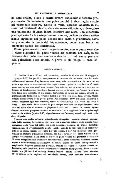 Il morgagni giornale indirizzato al progresso della medicina. Parte 1., Archivio o Memorie originali