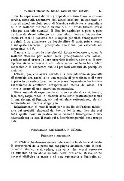 Il morgagni giornale indirizzato al progresso della medicina. Parte 1., Archivio o Memorie originali