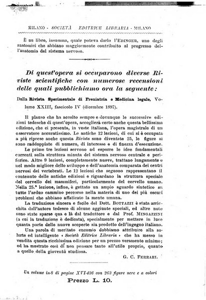 Il morgagni giornale indirizzato al progresso della medicina. Parte 1., Archivio o Memorie originali