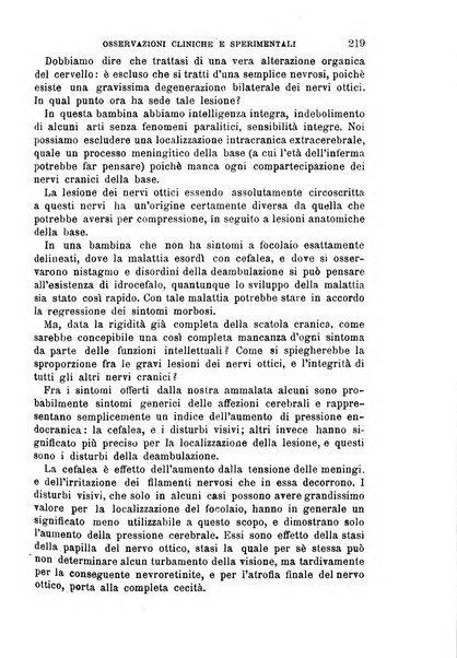 Il morgagni giornale indirizzato al progresso della medicina. Parte 1., Archivio o Memorie originali