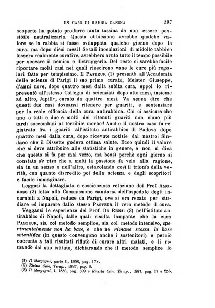 Il morgagni giornale indirizzato al progresso della medicina. Parte 1., Archivio o Memorie originali