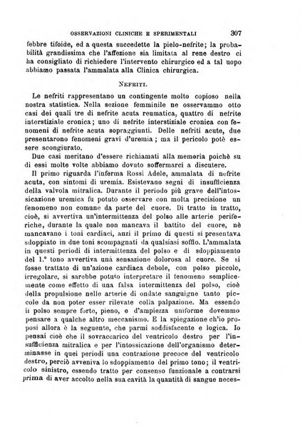 Il morgagni giornale indirizzato al progresso della medicina. Parte 1., Archivio o Memorie originali