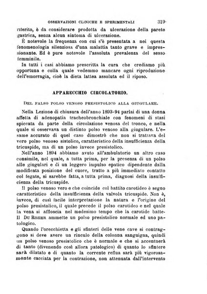 Il morgagni giornale indirizzato al progresso della medicina. Parte 1., Archivio o Memorie originali