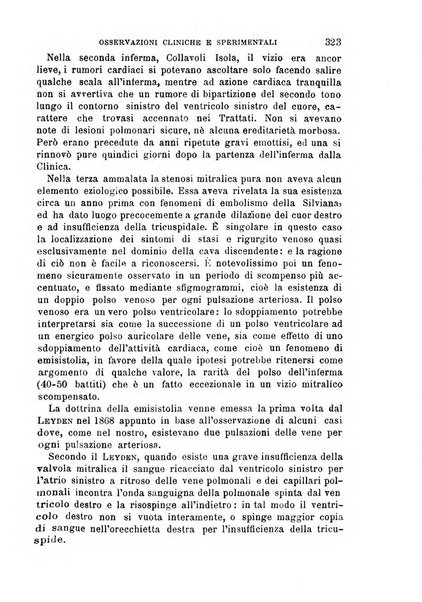 Il morgagni giornale indirizzato al progresso della medicina. Parte 1., Archivio o Memorie originali