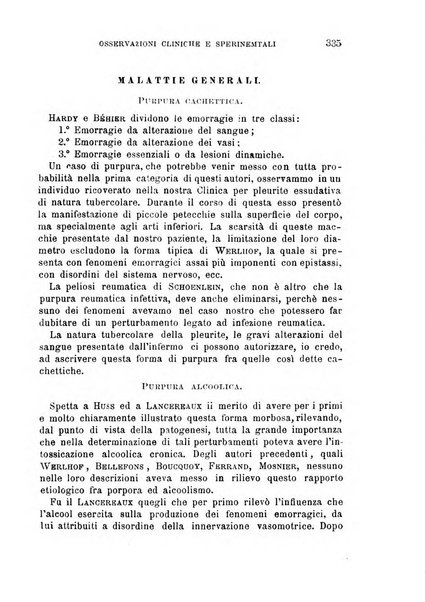 Il morgagni giornale indirizzato al progresso della medicina. Parte 1., Archivio o Memorie originali