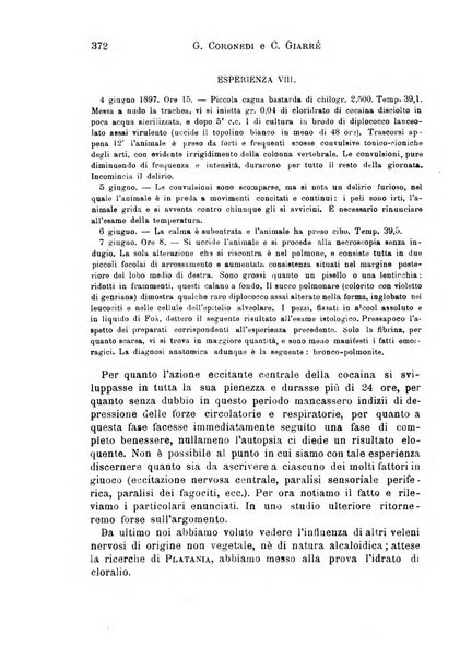 Il morgagni giornale indirizzato al progresso della medicina. Parte 1., Archivio o Memorie originali