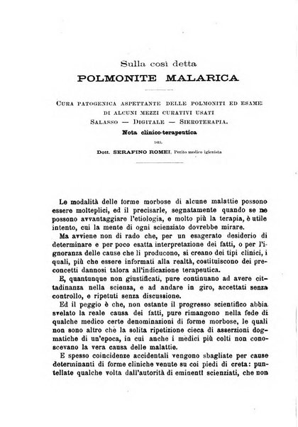 Il morgagni giornale indirizzato al progresso della medicina. Parte 1., Archivio o Memorie originali