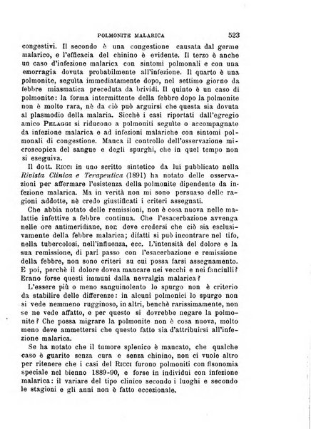 Il morgagni giornale indirizzato al progresso della medicina. Parte 1., Archivio o Memorie originali