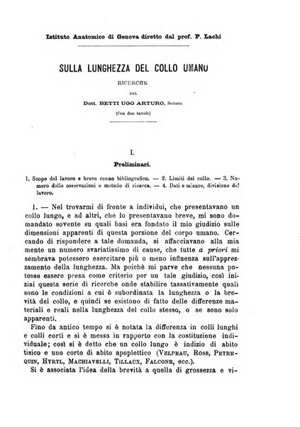 Il morgagni giornale indirizzato al progresso della medicina. Parte 1., Archivio o Memorie originali