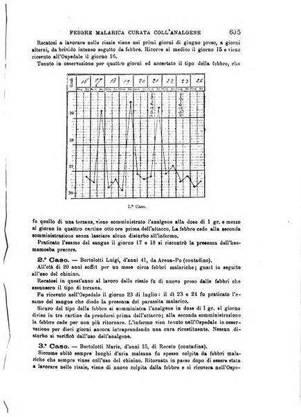 Il morgagni giornale indirizzato al progresso della medicina. Parte 1., Archivio o Memorie originali